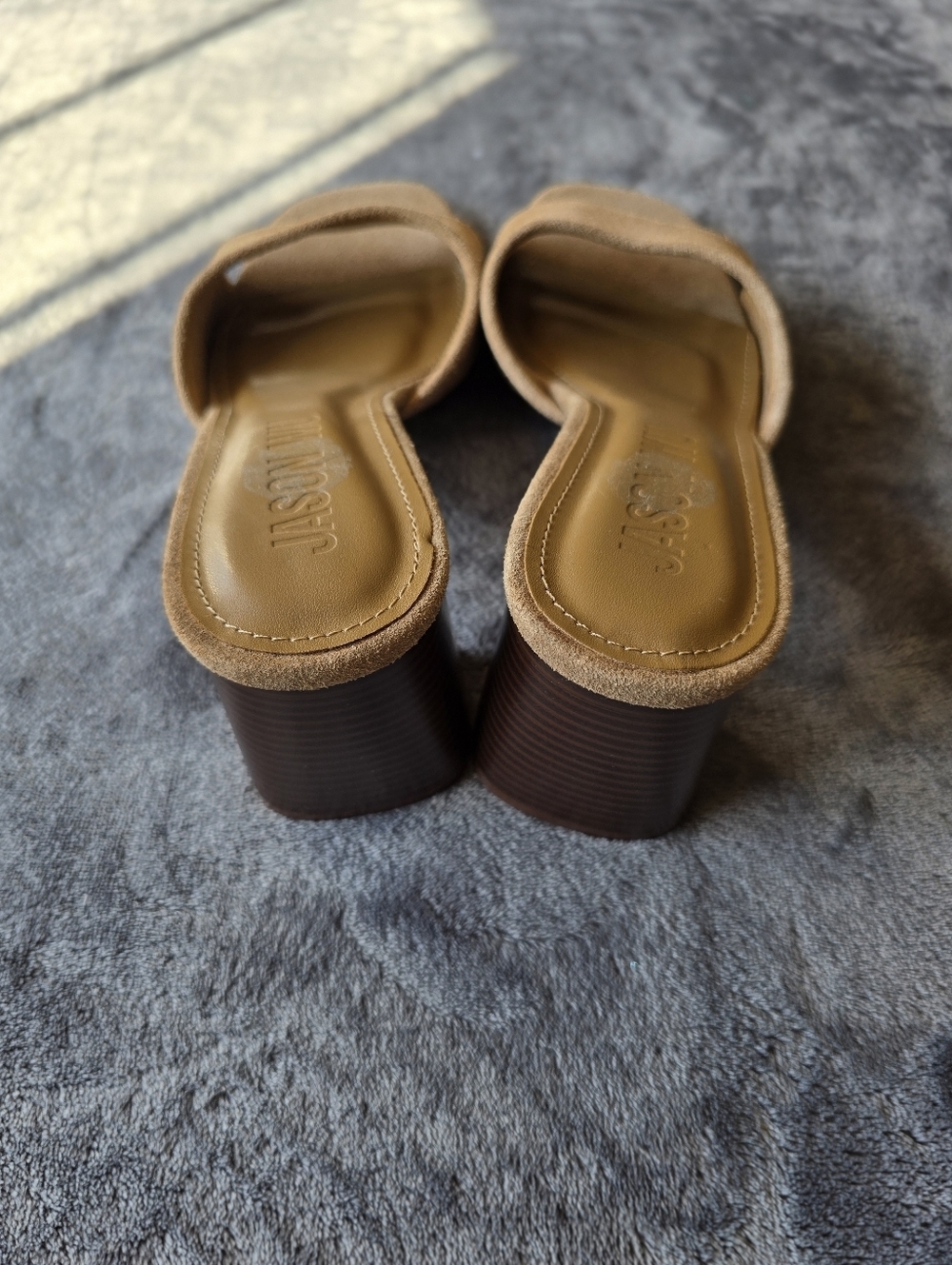 Jason Wu Brown Suede Slide Mules Size 7.5 NWOT - Picture 3 of 8